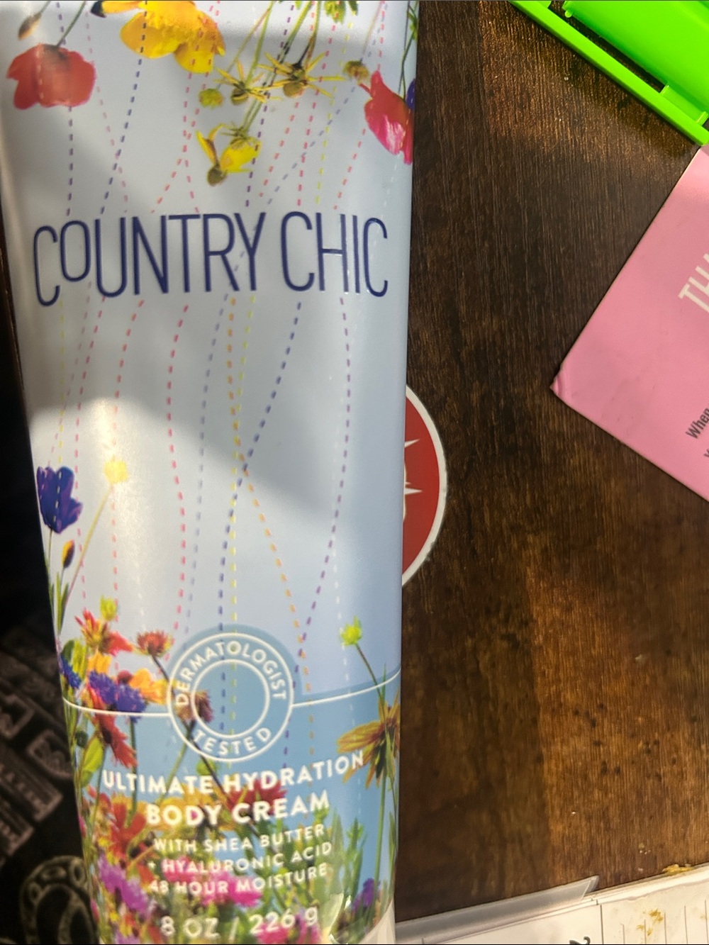 Bath & Body Works Country Chic Ultimate Hydration Body Cream - Light Blue